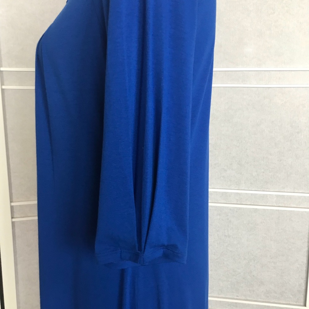 NWOT 💙 Pink Rose Cotton Dress - Picture 7 of 8